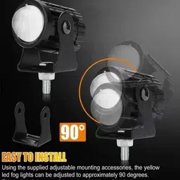 sowme LED Fog Light for Universal For Bike, Universal For Car, Bajaj, TVS, Hero, Honda, Suzuki, Yamaha, Royal Enfield Universal For Bike, Universal For Car, Pulsar 150, Apache RTR 160 image 5