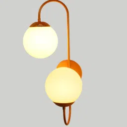 decorativeray Inspired Metal Novelty Wall Light (Gold) image 3