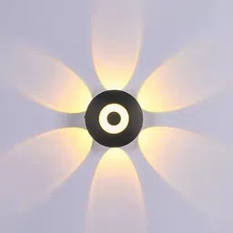 bellgrey 6 Way Profile LED Indoor & Outdoor Lamp Up/Down Right/Left Elevation Light Rustproof & Waterproof Aluminum Body Black (Warm White) Post Light Outdoor Lamp-picture-10