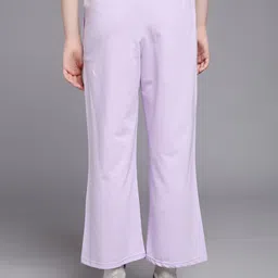 mkh Women Solid Purple Track Pants image 3