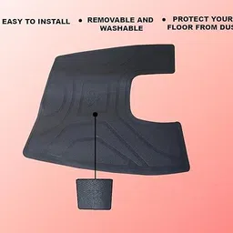 ronish OLA S1, S1 AIR, S1 PRO FOOT MAT-2 Ola S1 Air, Universal For Bike Two Wheeler Mat image 2