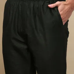 white heart Pack of 2 Men's Printed Viscose Blend Pyjama Pack of 2 Elasticwaist with Side Pockets Men Pyjama image 4