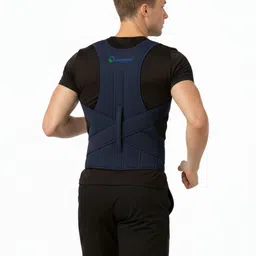justifit Posture Corrector Belt for Men & Women | Adjustable Back Support for Pain Relief Posture Corrector image 5