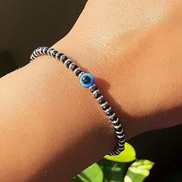 nevy 7 Inches Adjustable Evil eye Rakshasutra Bracelet Men & Women Wrist Band-picture-28