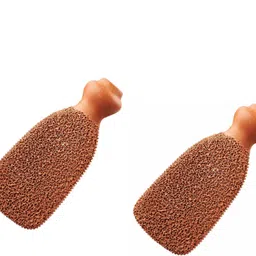turtulsgroup Terracotta Dead Skin Remover Foot Scrubber set of-2-picture-23