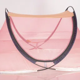 mfe Polyester Kids Washable Baby 3 Year pink color Mosquito Net-picture-11