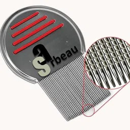 sarbeau Anti Lice Comb /kids hair Comb/Terminator Metal Lice & Comb_C_137 image 1