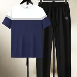 aoosh Colorblock Men Track Suit-picture-13