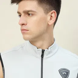 technosport Men Solid Fleece Jacket image 5