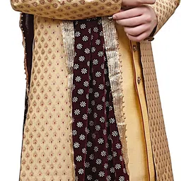 Diamond Style Embroidered Sherwani image 4