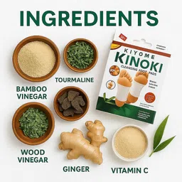 luxorio Herbal Foot Patch||Bamboo Vinegar & Natural Ingredients image 4