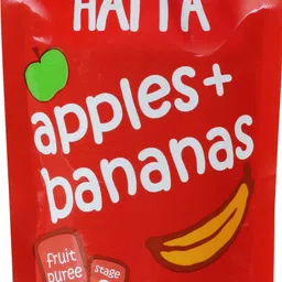 happa Organic Apple&Banana Fruit Puree Cereal image 2