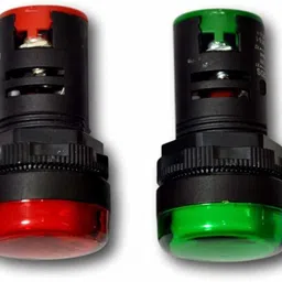 robin teper Panel Indicator 1001 LED Panel Indicator Light 1 Set 31 Mm {Red and Green Colour } Digital Voltage Tester-picture-31