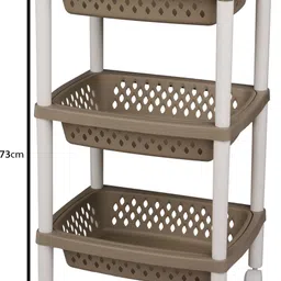 epicasa Plastic Kitchen Trolley image 3