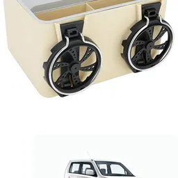 xzrtz Car Multifunctional Organizer Console Tissue holder X405 Trunk Organizer image 4