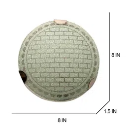 new era Nigella Metal Flush Mount Wall Light (White) image 4