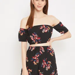 Floral Print Women Jumpsuit-image-12