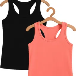rapid garments Women Black, Red Tank Top/Vest-picture-12