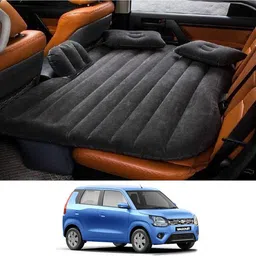 ayw Black Car Bed Mattress for Rest,Travel, Car Back Seat Air Inflation Bed Universal Air Couch with Two Air Pillows, Car Air Pump and 1 Repair Kit For WagonR 2019 Universal For All Models Black Car Bed Mattress for Rest,Travel, Car Back Seat Air Inflation Bed Universal Air Couch with Two Air Pillows, Car Air Pump and 1 Repair Kit For WagonR 2019 Universal For All Models Car Inflatable Bed-picture-13