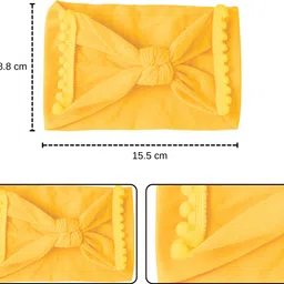 amazingkarts Soft Stretch Baby Headbands With Big Bows – 3-Pack Head Band image 2