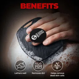 beardo De-Tan Body Wash & Silicone Scrubber for Men | Exfoliating | Coffee & Aloe Vera image 5