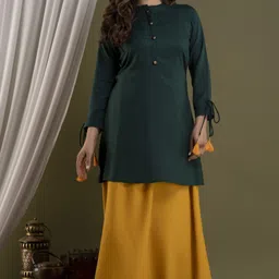 kalaxi Viscose Rayon Stitched Anarkali Gown image 1