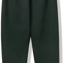 dockstreet Men Loose Fit Black Cotton Blend Trousers image 4