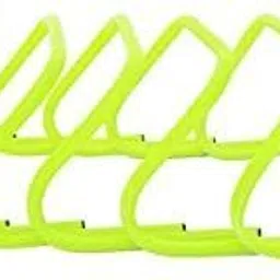 mrt sports Speed Training and Practice Hurdle Track & Fields 9 inch for Unisex Adult Yellow PVC Speed Hurdles-picture-20