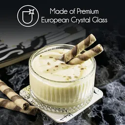 red-rubby Glass Salad Bowl Crystal Bowls Set for Kitchen image 4