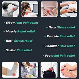 Aravli Electrode Pads Massager Pain Relief Stimulator Tens Acupuncture Digital Therapy Machine Electrode Pads Massager image 5