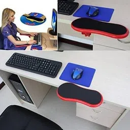 FosCadit Mouse Pad Support Computer Arm Support Rest Chair/Desk Armrest Mouse Pad NA Mouse Pad Support Wrist Rest image 2