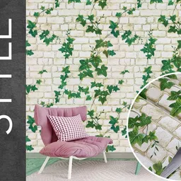 kaaf Floral & Botanical Multicolor Wallpaper image 2