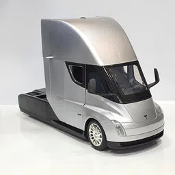 zuuluzrs Tesla Toy Truck Semi Truck Head Toy Car With Sound And Light image 1