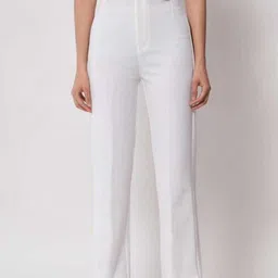 kronmenien Women Regular Fit Multicolor Lycra Blend Trousers-picture-29