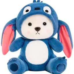 Hooded Teddy Bear Plush Toy Soft & Cute Stuffed Animal Toy for Hugging for Kids - 28 cm-image-39