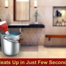 regolith enterprises Copper Immersion Rod | Shock-Proof Instant Water Heater 1500 W Immersion Heater Rod image 5