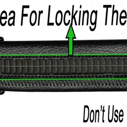 sunshopping Men Formal, Casual, Party Black Artificial Leather Belt image 2