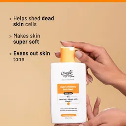 Chemist at Play Set of Daily Exfoliating Body Wash - 236ml & Peach Underarm Roll On - 40ml image 5