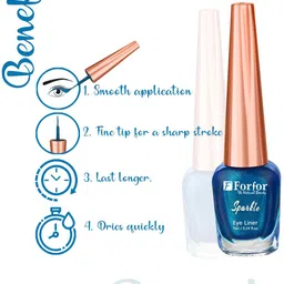 FORFOR Sparkle Glitter Liquid Eyeliner - 7ml - 08 image 2