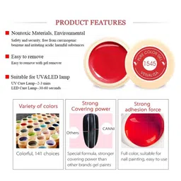 VENALISA Pure Color LED & UV Gel Nail Polish 5 ml - 1541 image 4