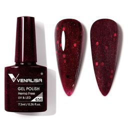 VENALISA Hema Free Soak Off UV LED Nail Gel Polish 7.5ml - 456-picture-5