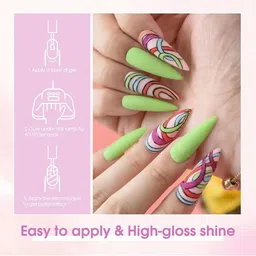 VENALISA Hema Free Soak Off UV LED Nail Gel Polish 7.5ml - 457 image 5