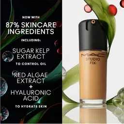 M.A.C Studio Fix Fluid SPF 15 24Hr + Oil Control Matte Foundation 30ml - Shade NW 46 image 3