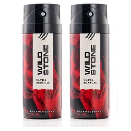 Wild stone Men Set of 2 Ultra Sensual Body Deodorants image 1