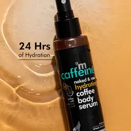 MCaffeine Coffee Body Serum with Hyaluronic Acid - Reduces Dark Spots - 110 ml image 1