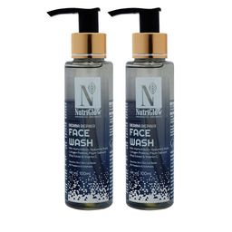 NutriGlow Advanced Organics Set of 2 Derma Repair Face Wash 200 ml-picture-25