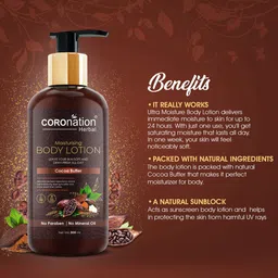 COROnation Herbal Cocoa Butter Moisturising Body Lotion - 300 ml image 3