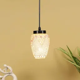 new era Issac Multicolour Glass Hanging Light image 2