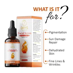 7daysnatural 7 DAYS 4-Pcs Vitamin C Face Serum With Hyaluronic Acid - 30ml Each image 2