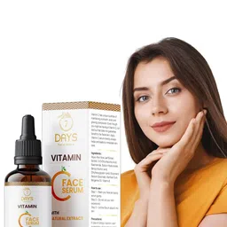 7daysnatural 7 DAYS 2-Pcs Vitamin C Facial Serum With Hyaluronic Acid - 30ml Each image 2
